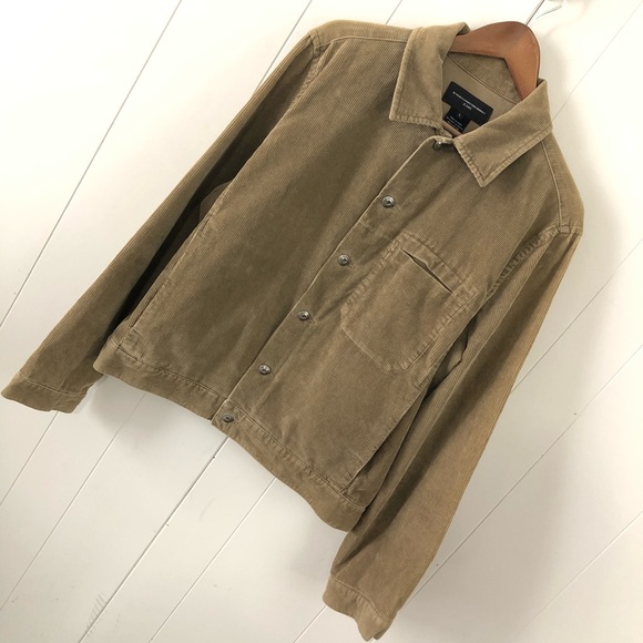French Connection Other - FRENCH CONNECTION Sz L Corduroy Trucker Jacket